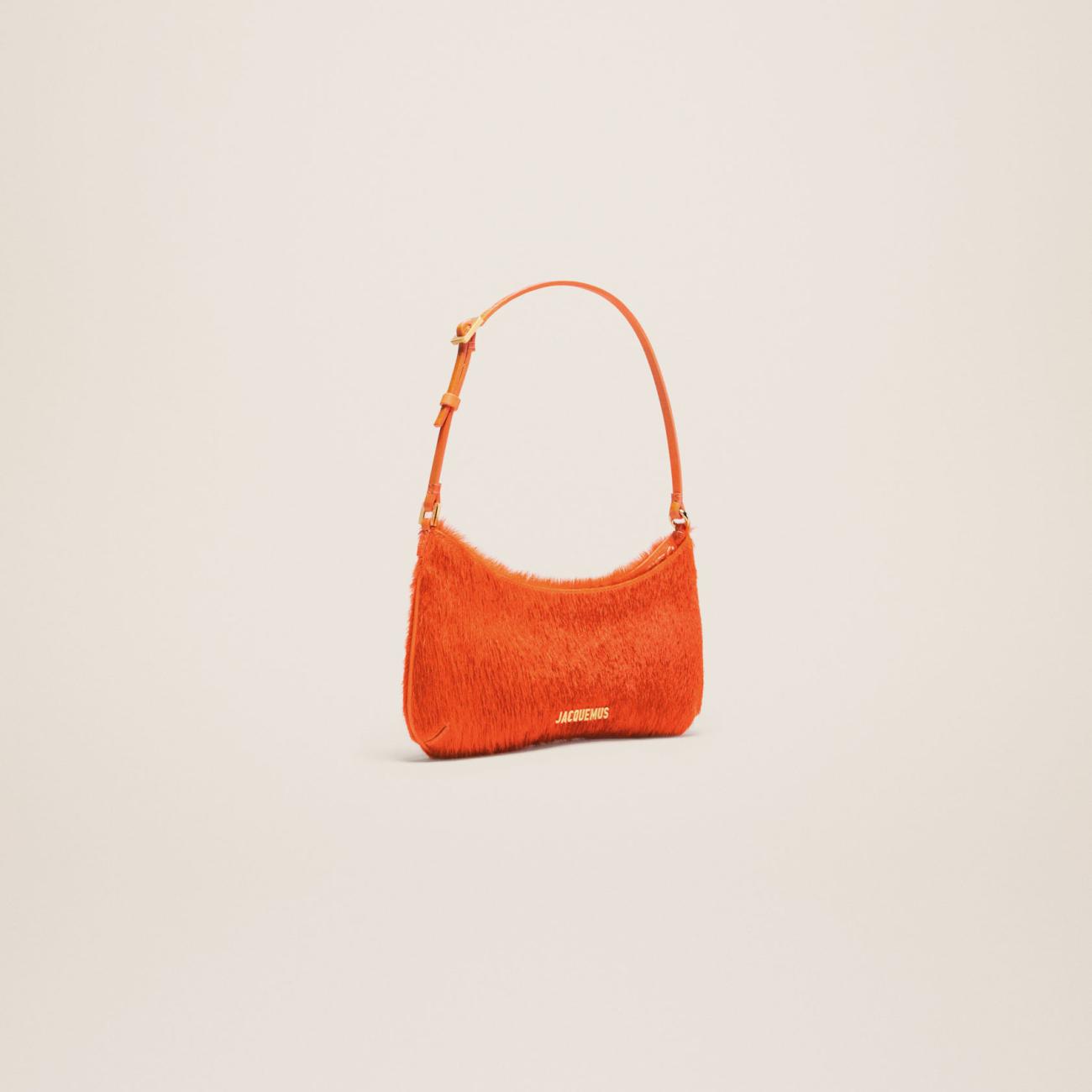 Pony-hair shoulder bag