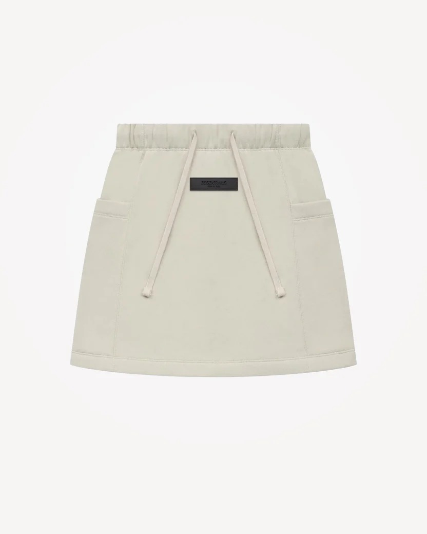 Women's Fleece Skirt in Wheat