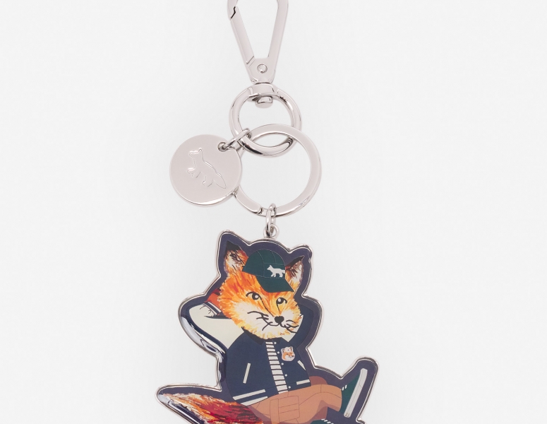 DRESSED FOX KEYRING 