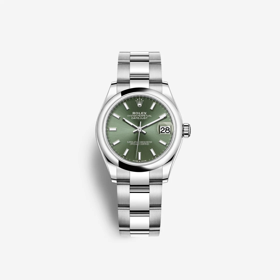Rolex Datejust 31 Mint Green 278240 (Domed/Oyster)