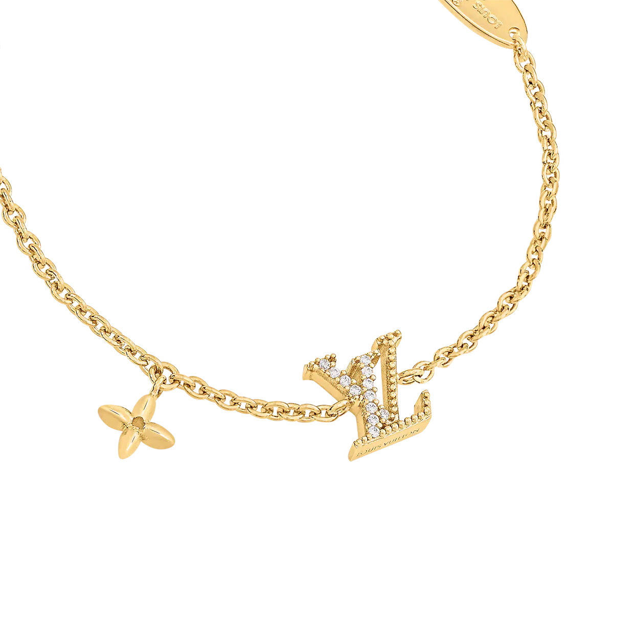 Louis Vuitton LV Iconic Bracelet Gold
