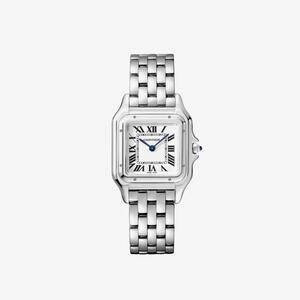 Cartier Panthere De Cartier Watch Medium Quartz Steel Bracelet Steel