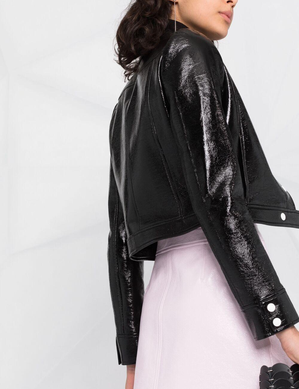 Courreges Reedition Vinyl Jacket 