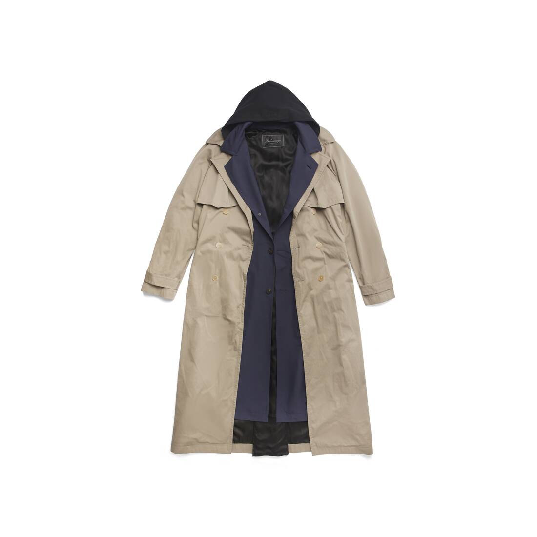 BALENCIAGA PARIS ALL IN TRENCH IN SAND