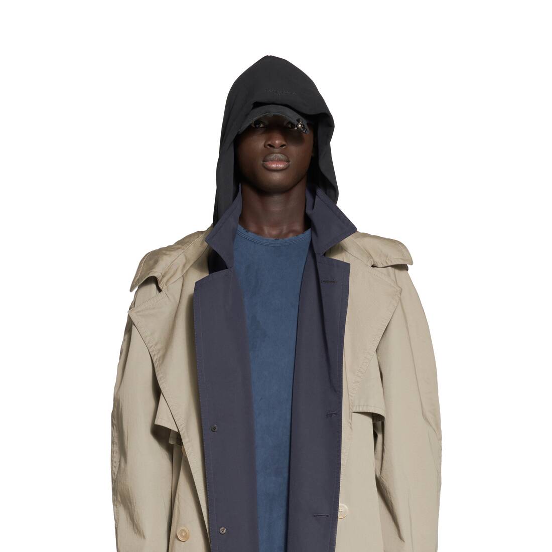 BALENCIAGA PARIS ALL IN TRENCH IN SAND