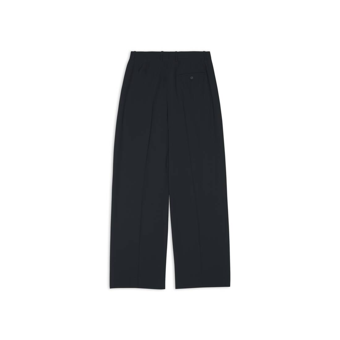  LARGE FIT TAILORED PANTS FOR MEN IN BLACK