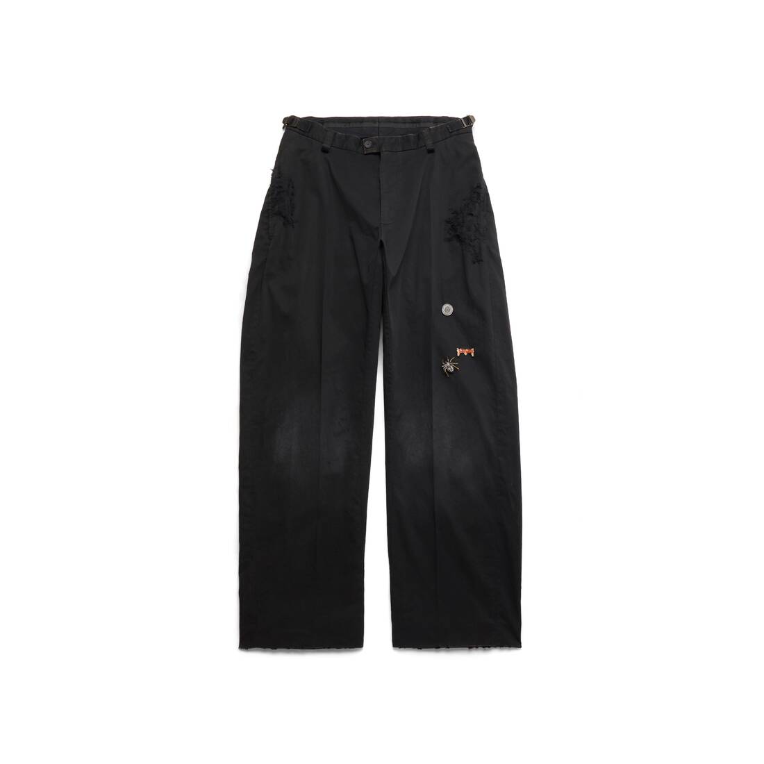  GOTH TAILORED PANTS IN BLACK