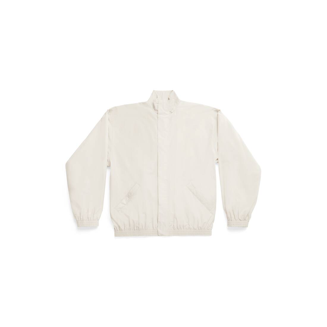 MINIMAL TRACKSUIT JACKET IN BEIGE