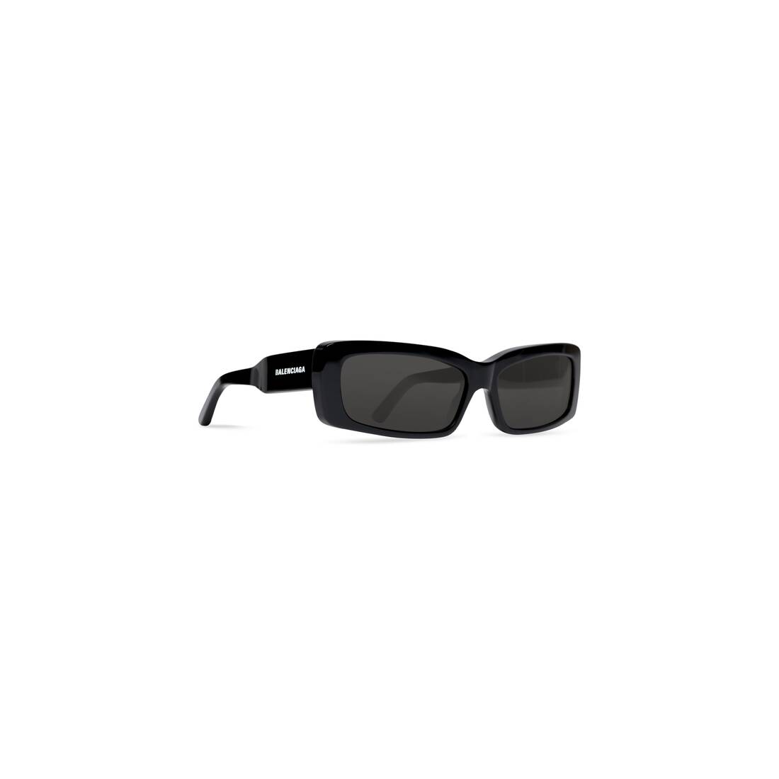 OVERSIZE RECTANGLE SUNGLASSES IN BLACK