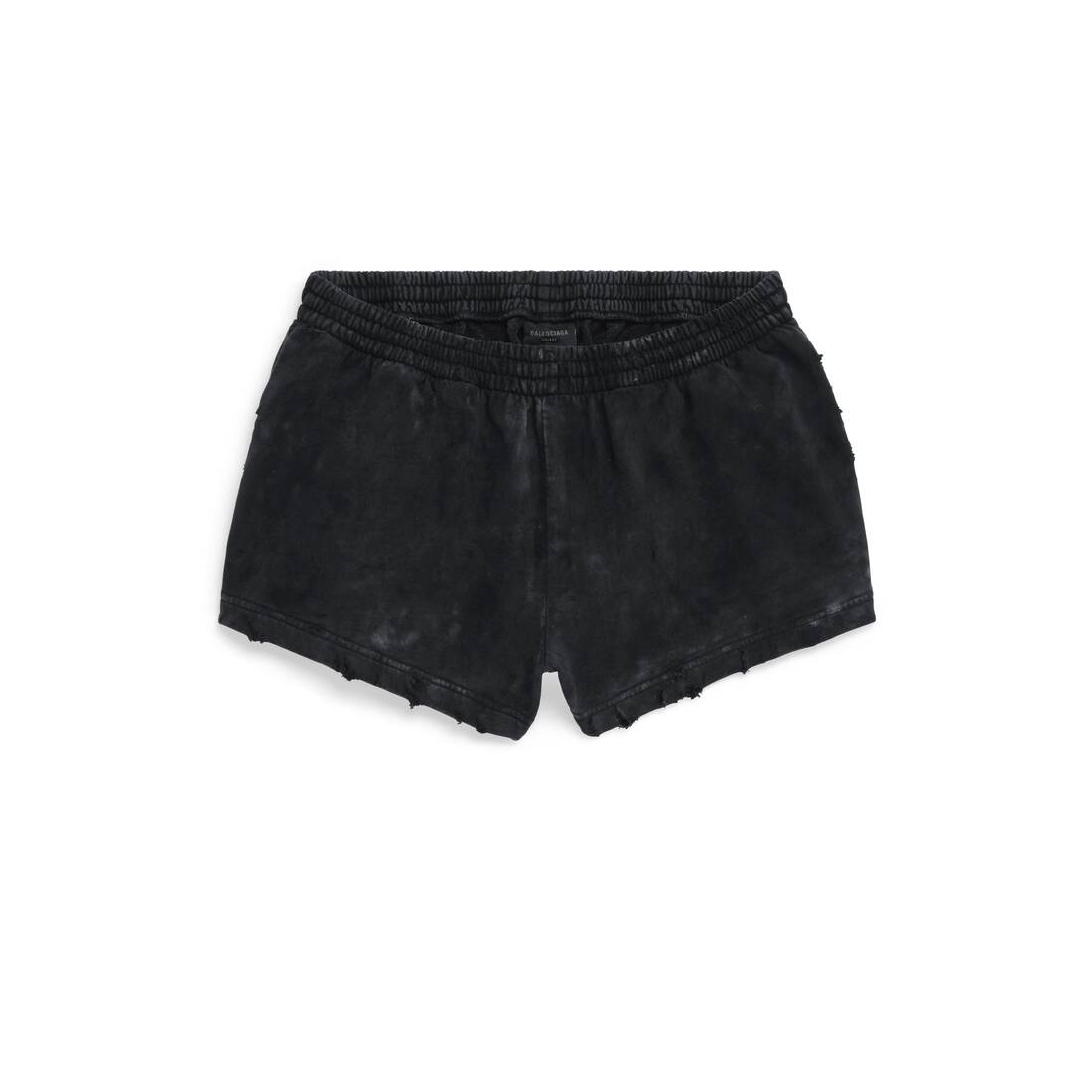 RUNNING SHORTS IN FADE BLACK