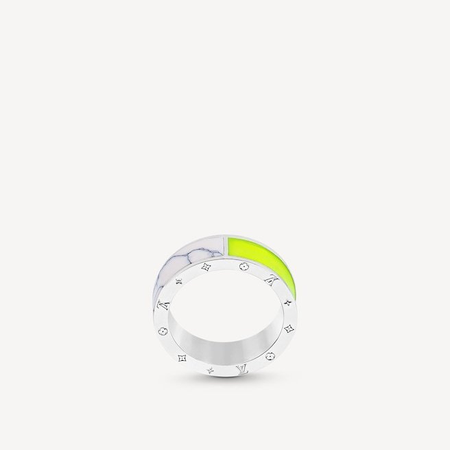 Louis Vuitton LV Colors Ring Silver