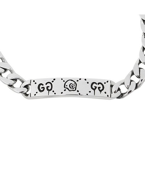 Gucci Ghost Chain Bracelet Silver