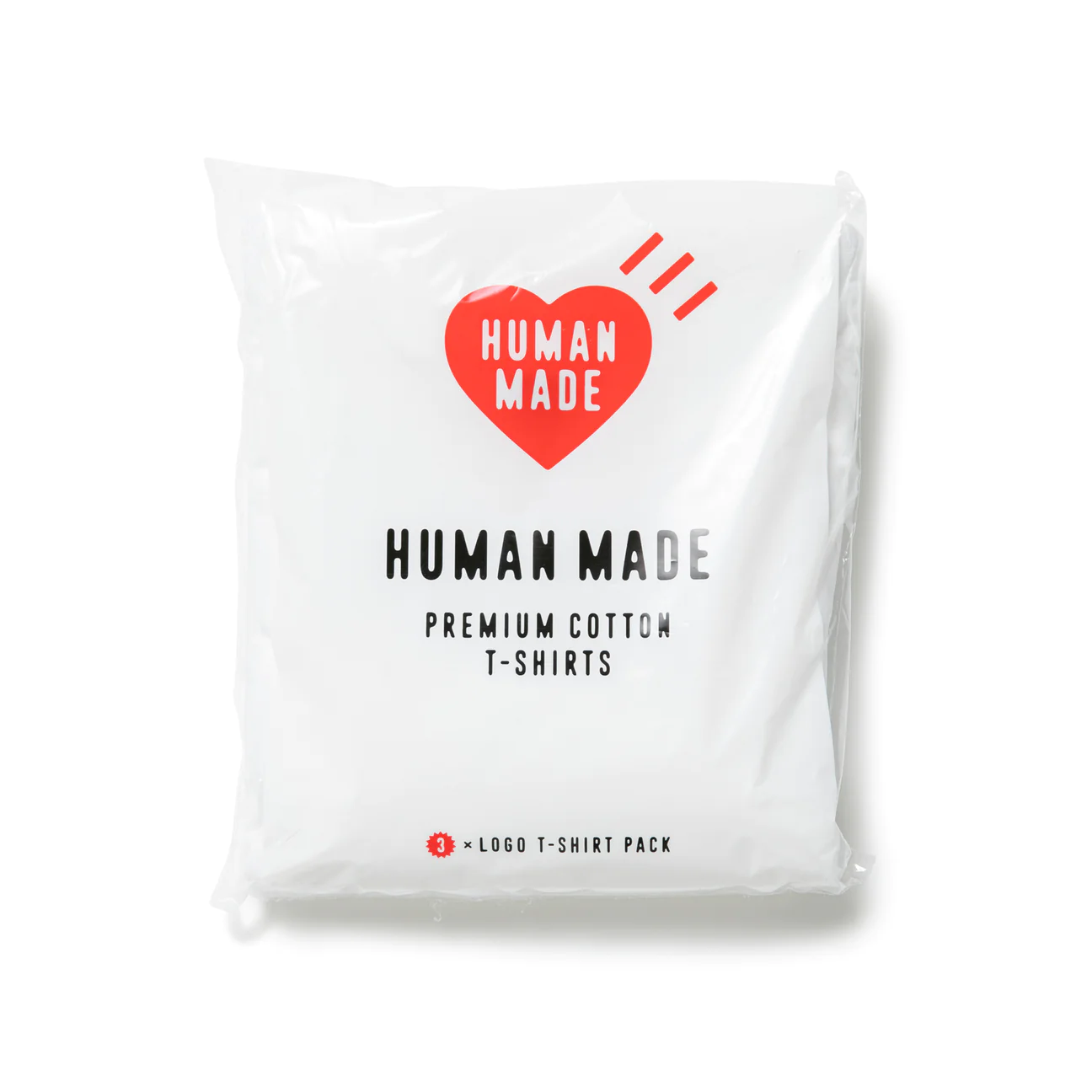 Human Made T-Shirts White (3 Pack)