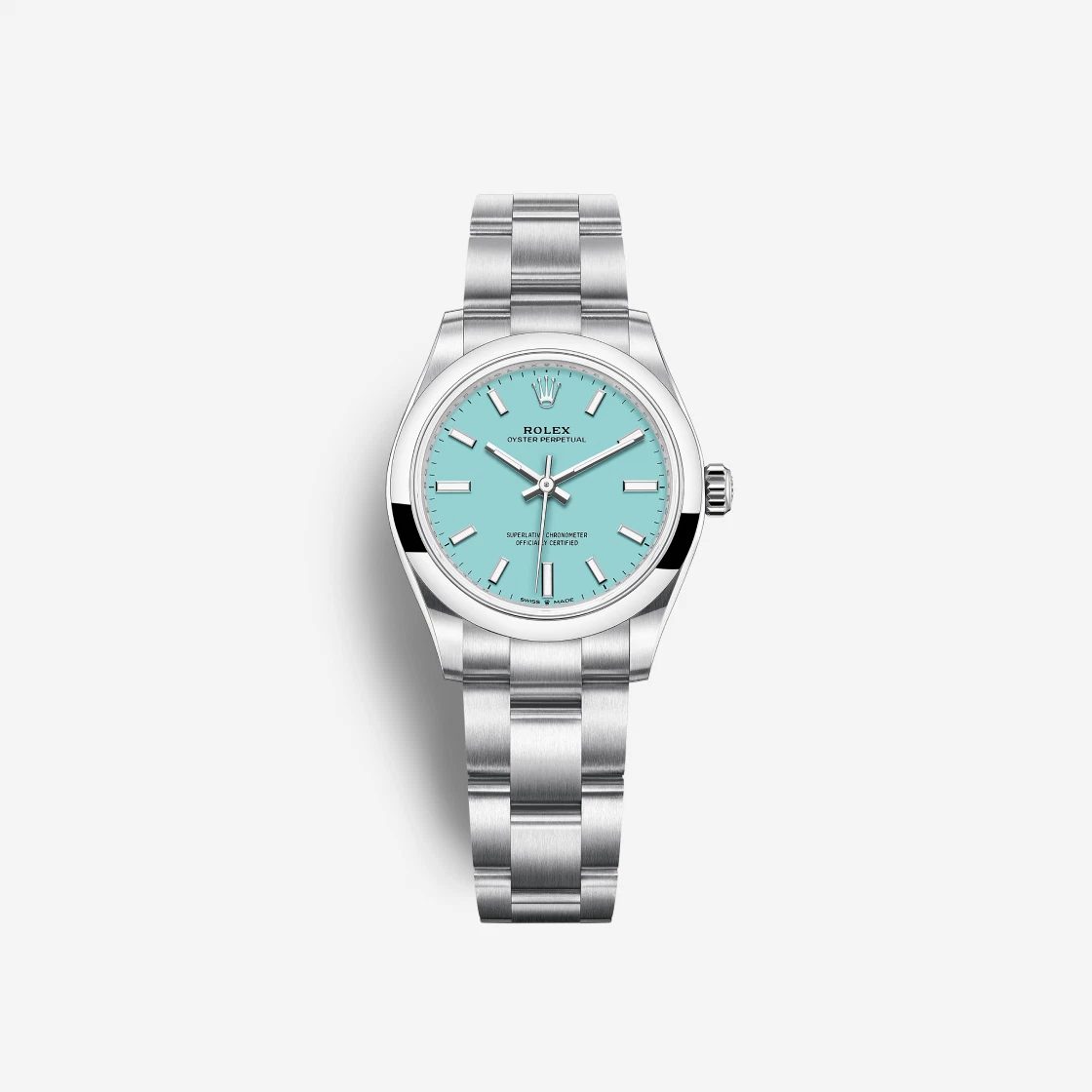 Rolex Oyster Perpetual 31 Turquoise Blue