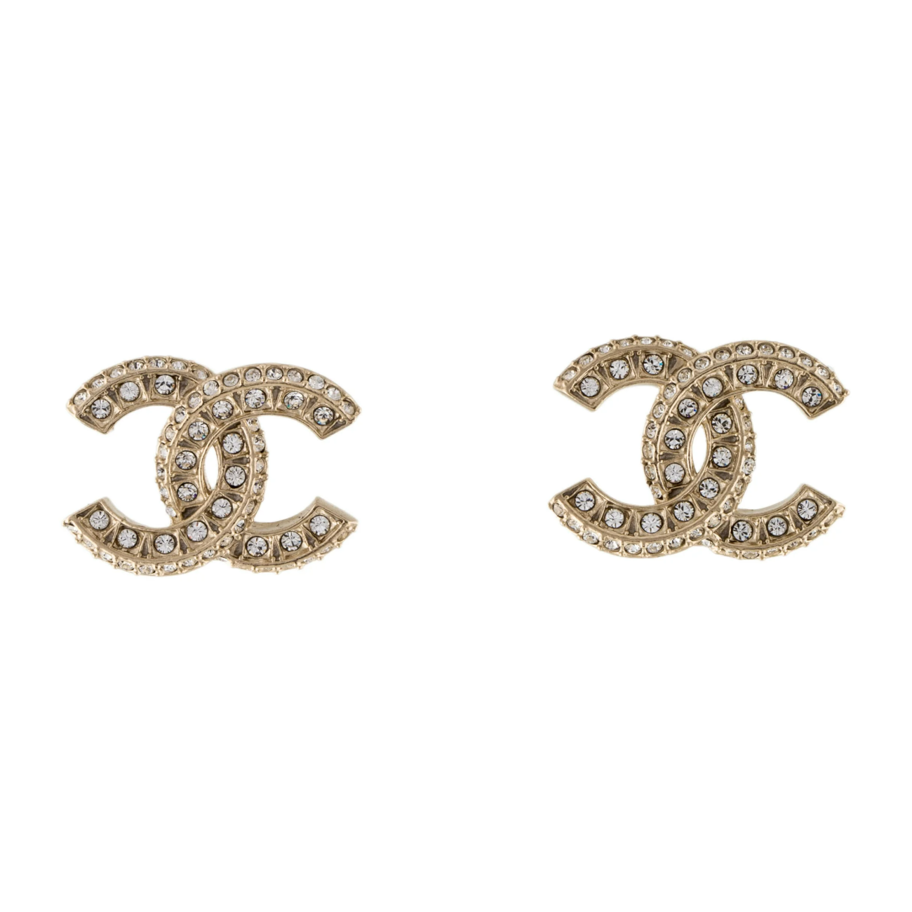 Chanel CC Golden M 2 rows Doré