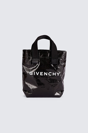 Unisex Blended Fabrics Plain Small Shoulder Bag Logo