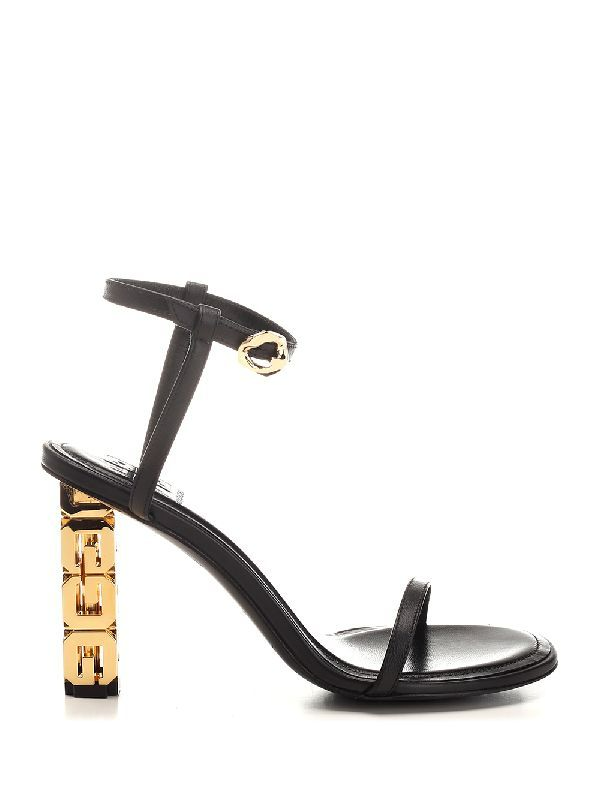  G Cube Sandals In Black