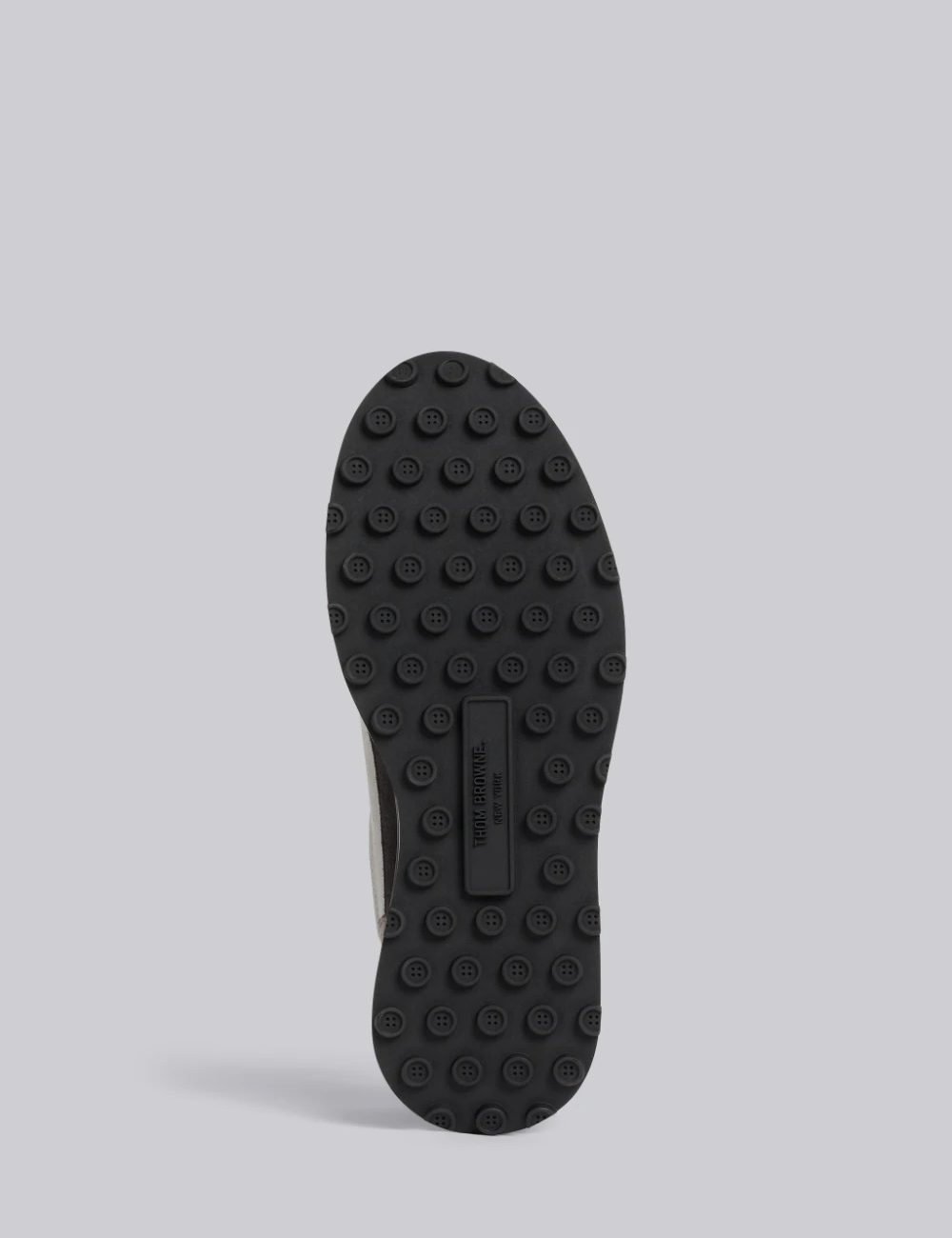 LIGHT GREY KID SUEDE TECH RUNNER