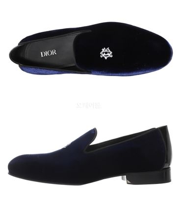 Velvet loafers