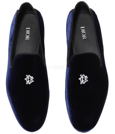 Velvet loafers
