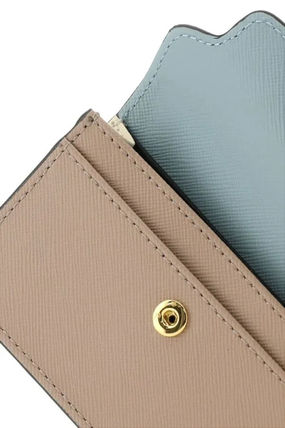 Saffiano Women's Business Card/Card Wallet