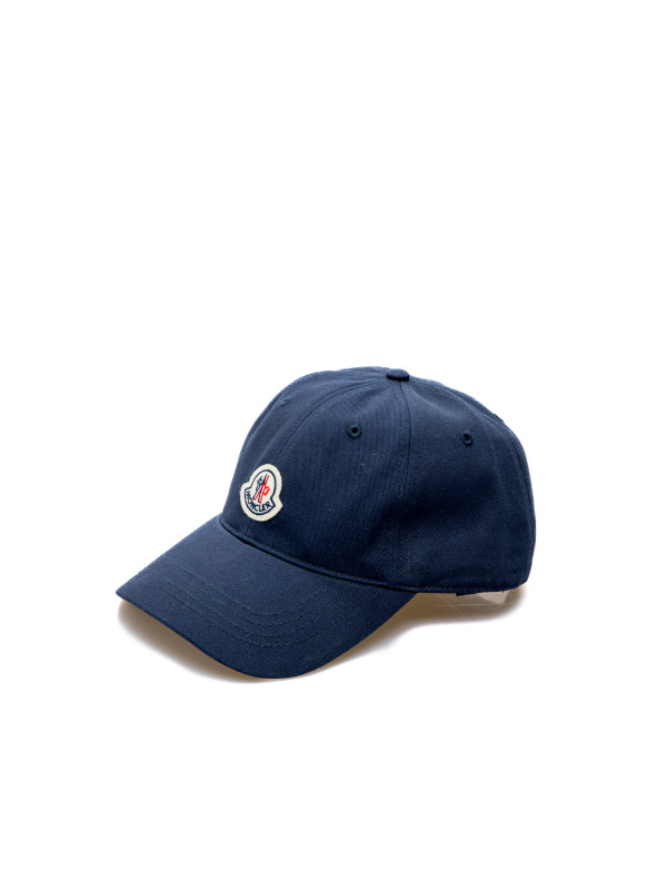 MONCLER BASEBALL CAP BLUE