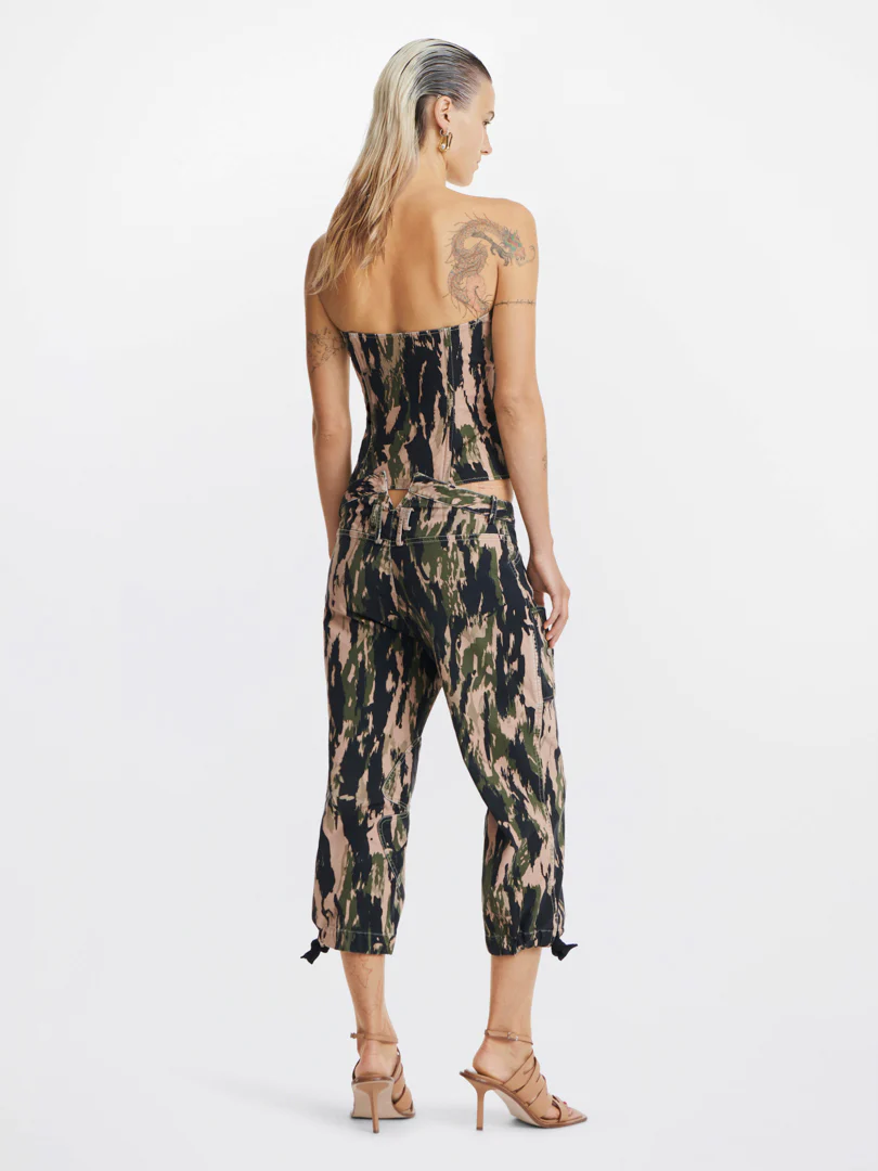 V-WIRE CAMO CORSET