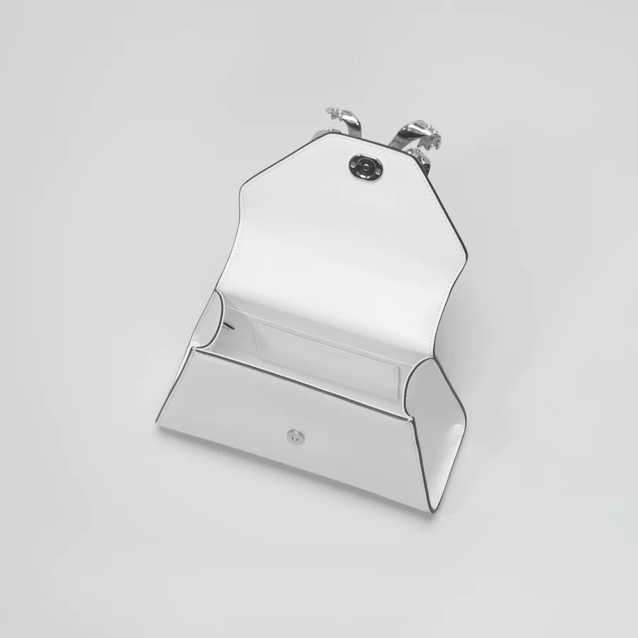 White Bow Envelope Mini Bag