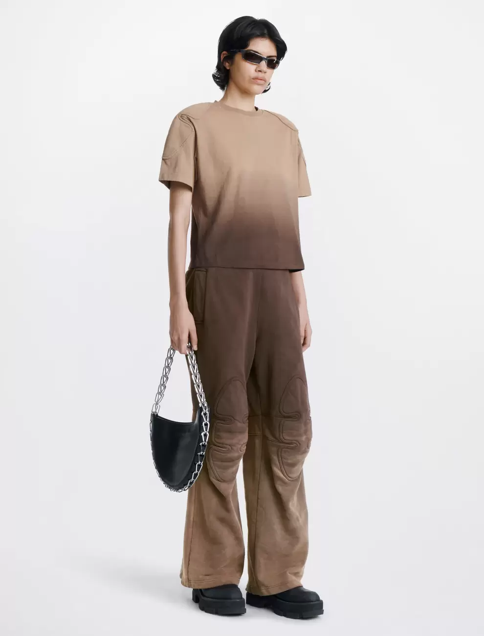 SUNFADE PADDED TEE - UMBER