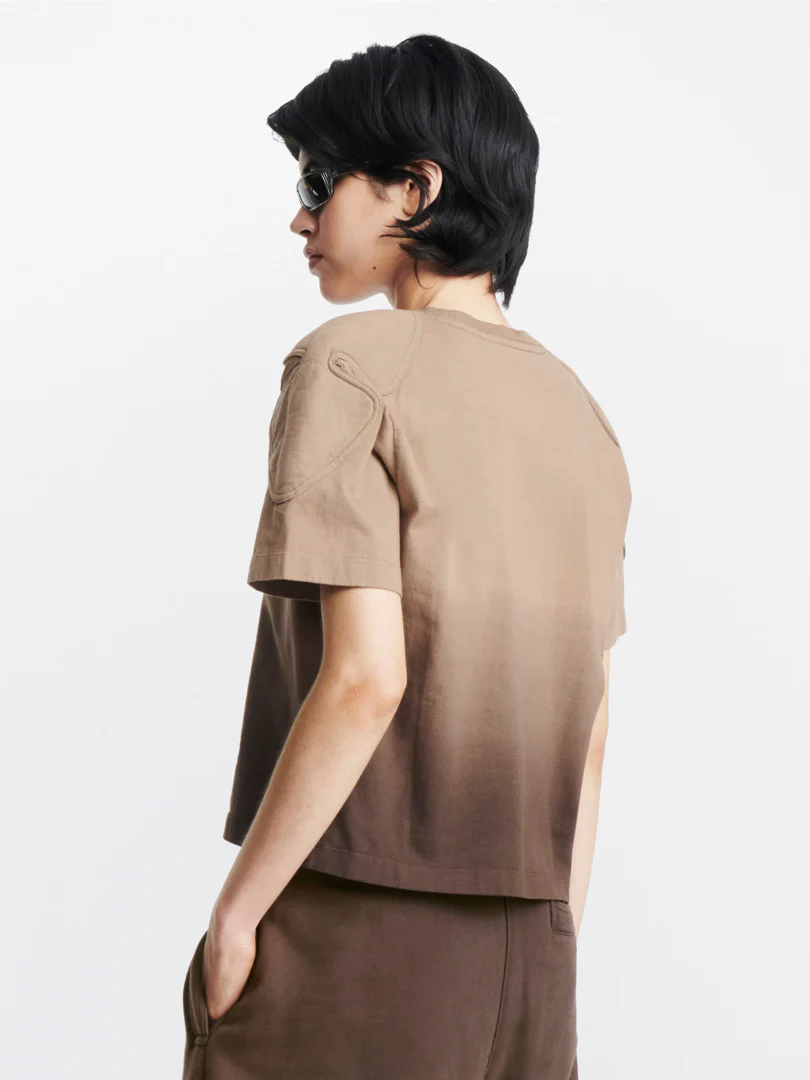 SUNFADE PADDED TEE - UMBER
