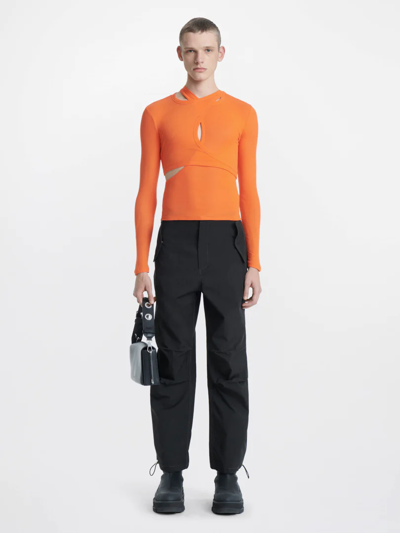 MODULAR LONG SLEEVE TOP - FLAME