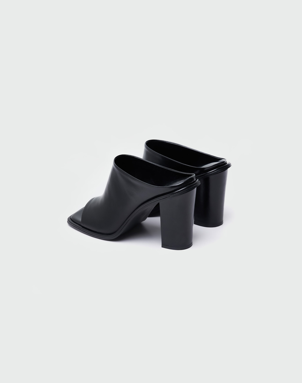 WUNKY Chunky Heeled Sandals - Black 