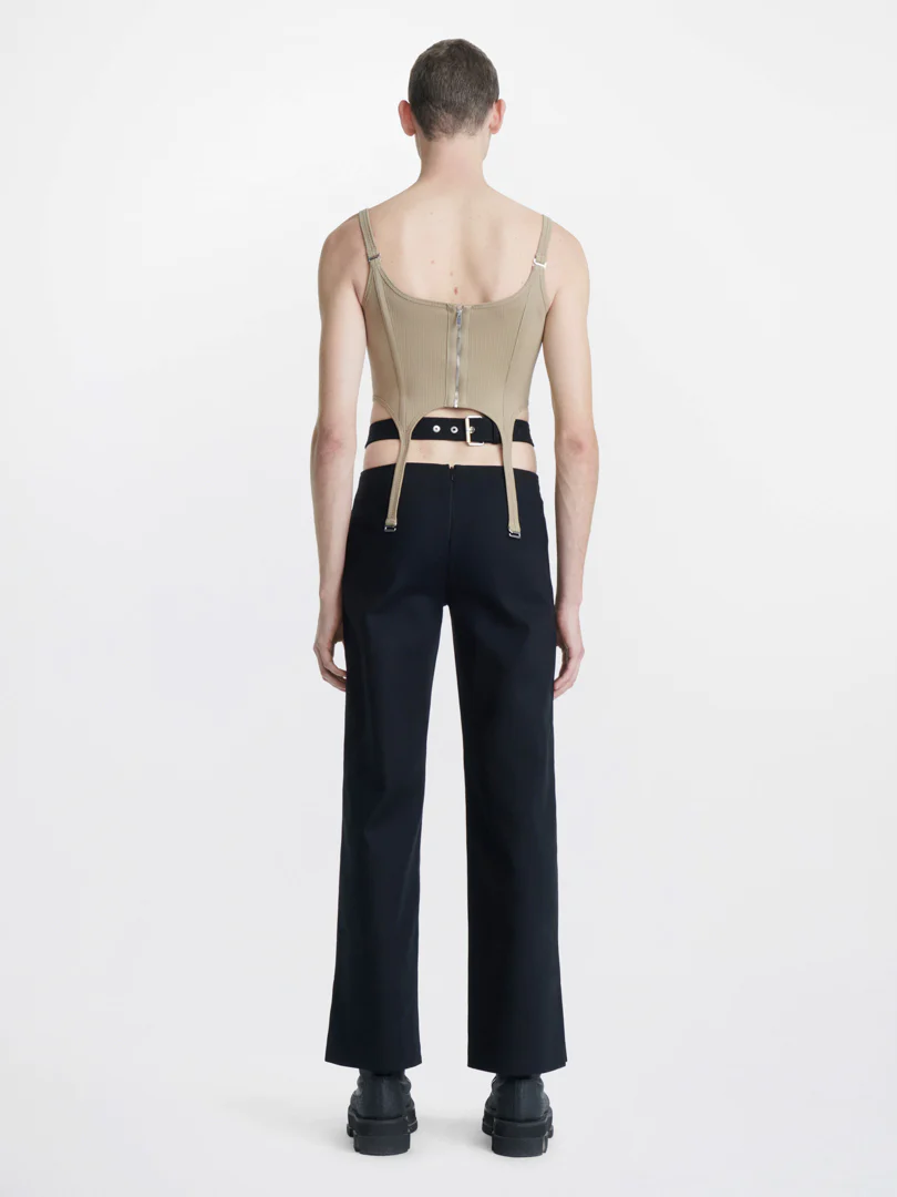 COMBAT CORSET TANK - KHAKI