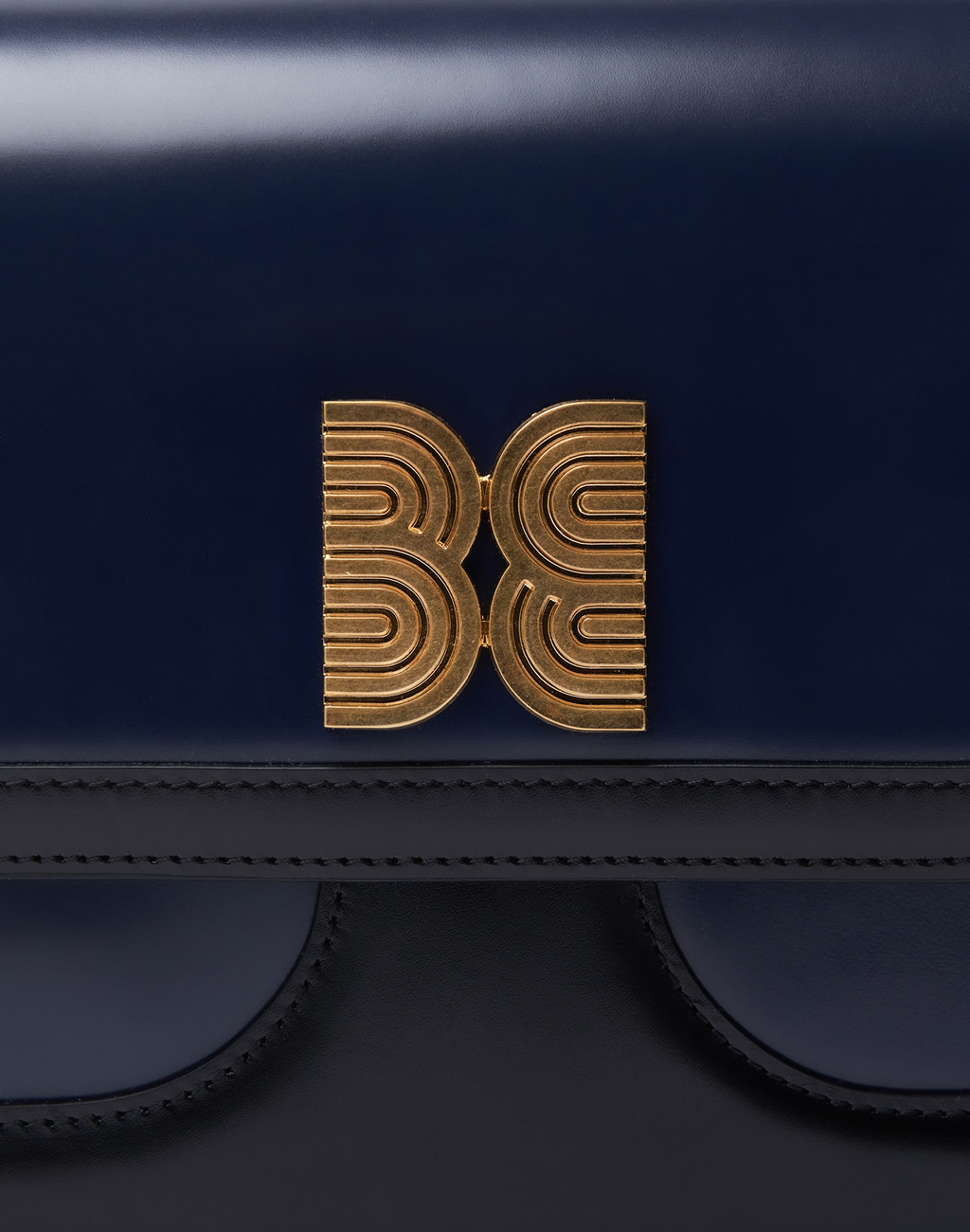 HESTIA Square Bag - Navy/Black 