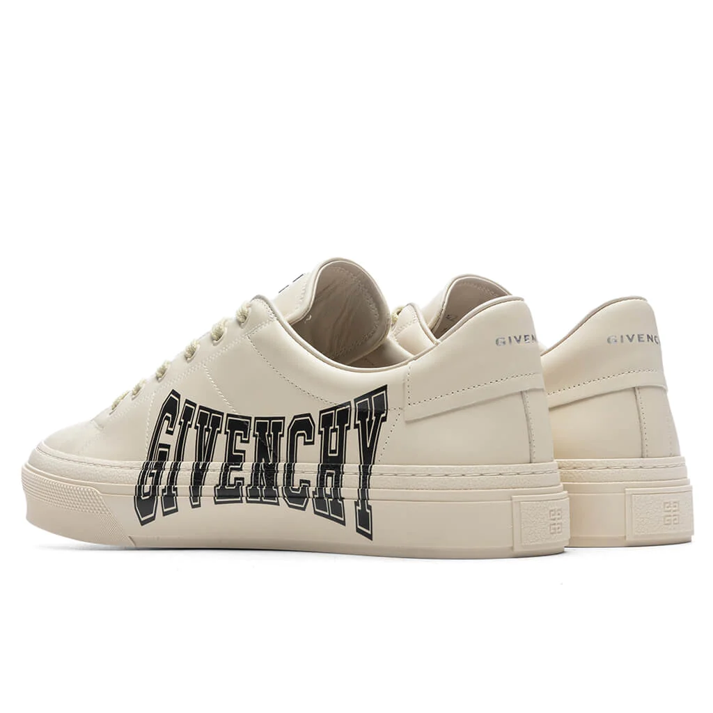 GIVENCHY CITY SPORT SNEAKERS - BEIGE/BLACK