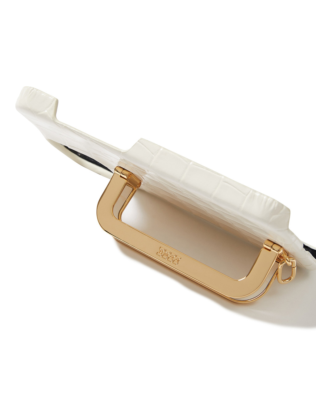 Phone Case with Leather Strap Ivory 