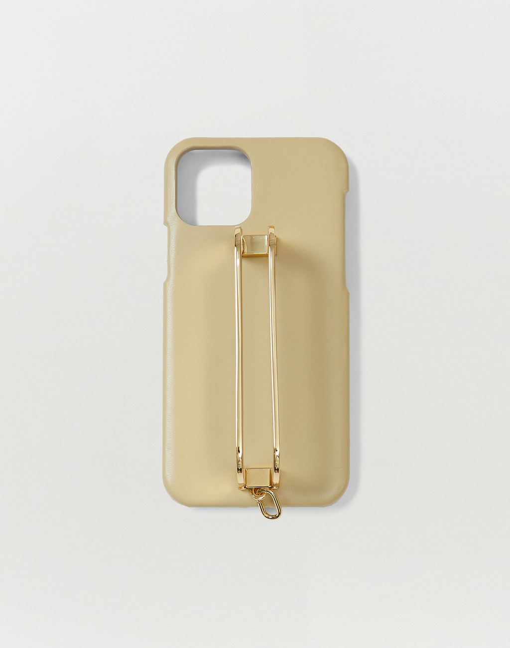 Phone Case with Leather Strap Liney Beige  