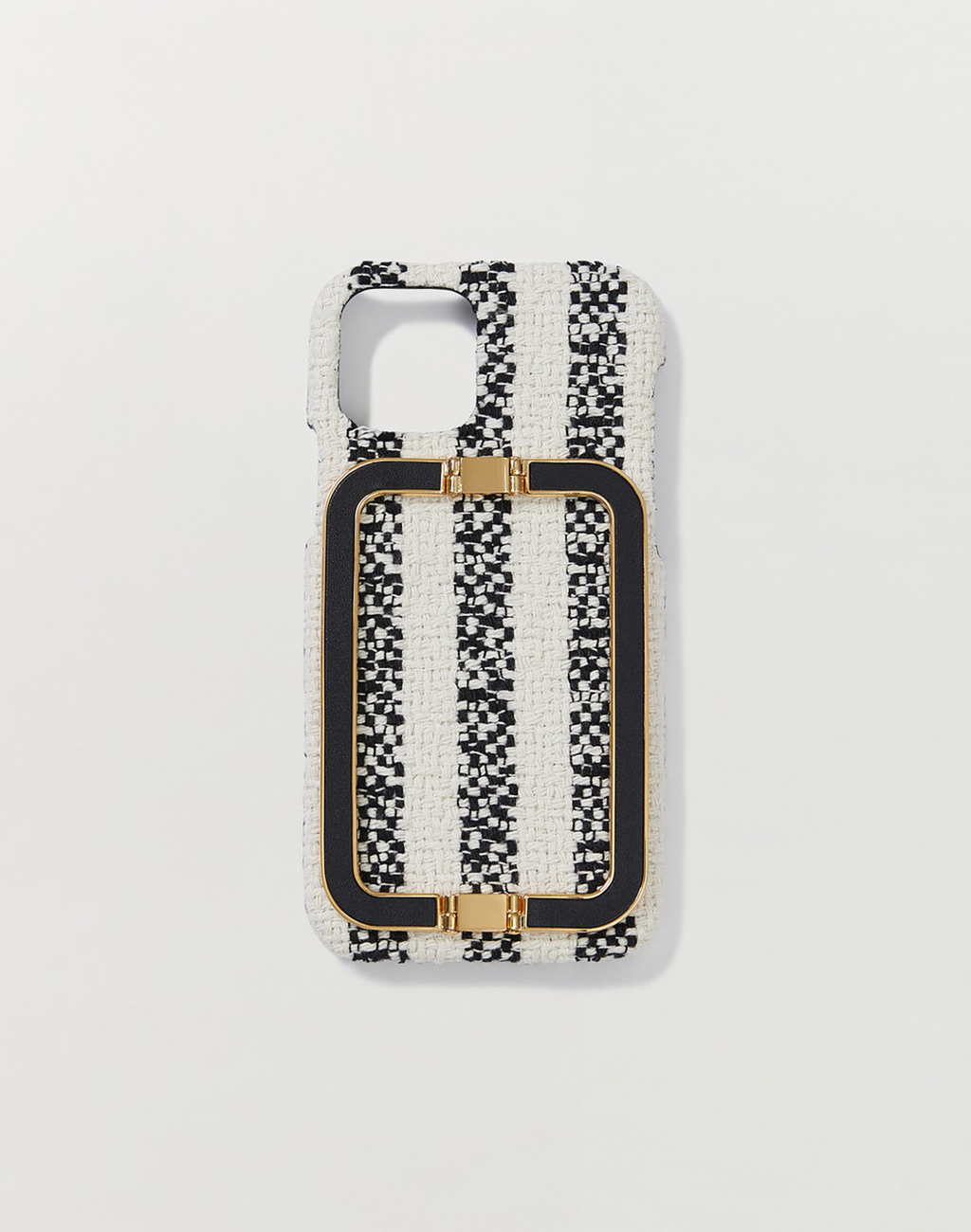 Phone Case Liney Ivory/Black Stripe 