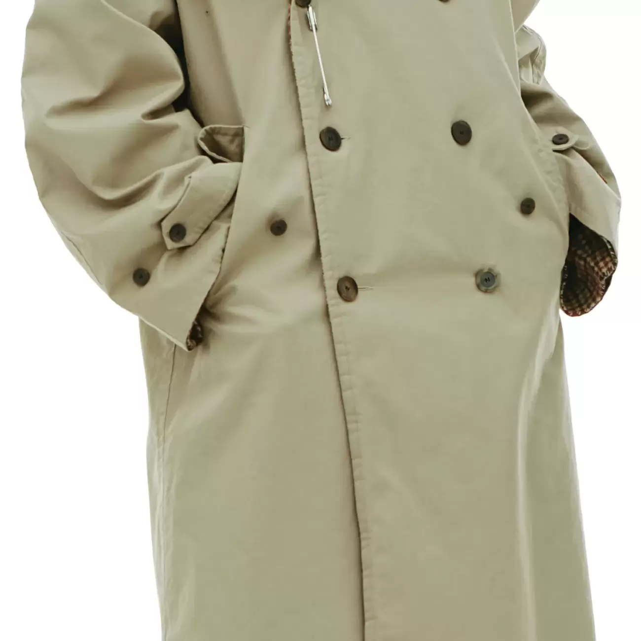 REVERSIBLE TRENCH COAT