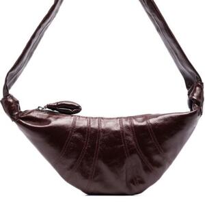 Lemaire Small Croissant Bag Chocolate Fondant