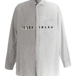 Pinstripe Bi-color Shirt