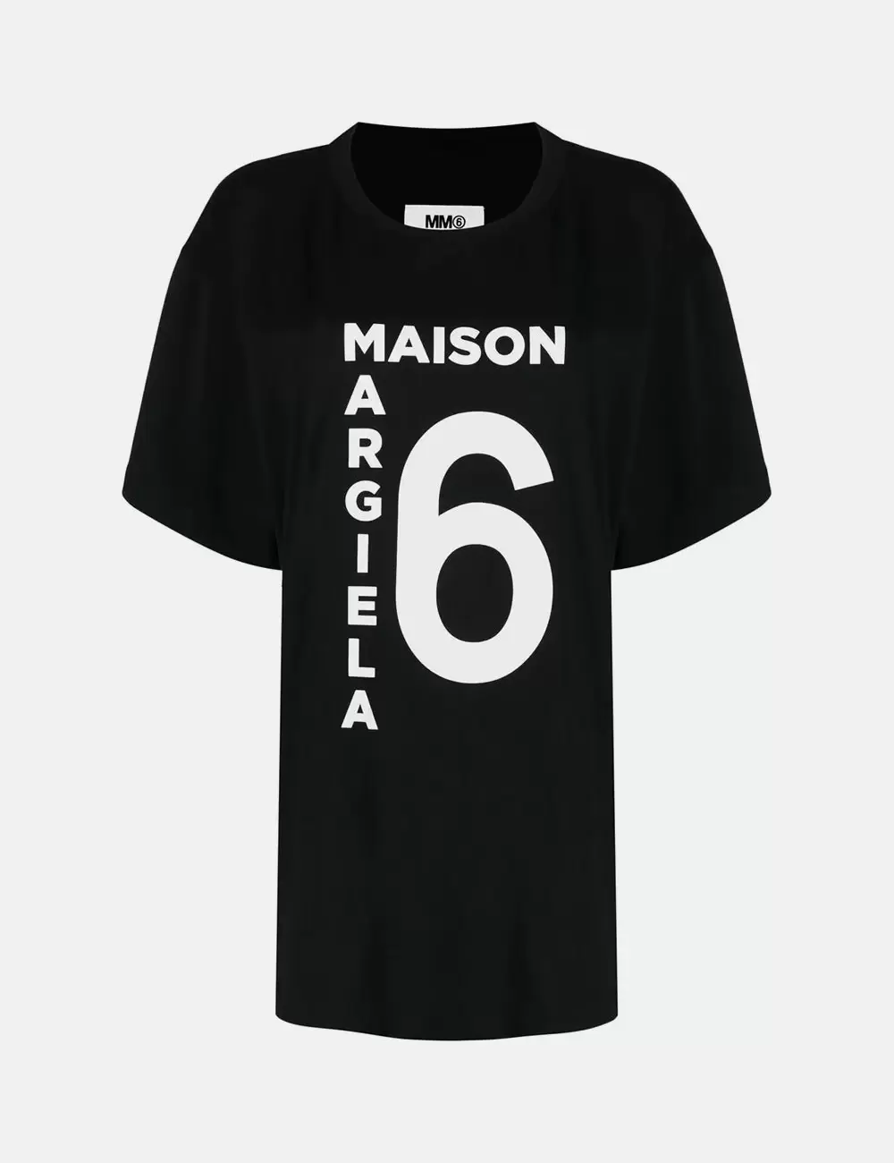 MM6 Maison Margiela Black Logo Print T-Shirt