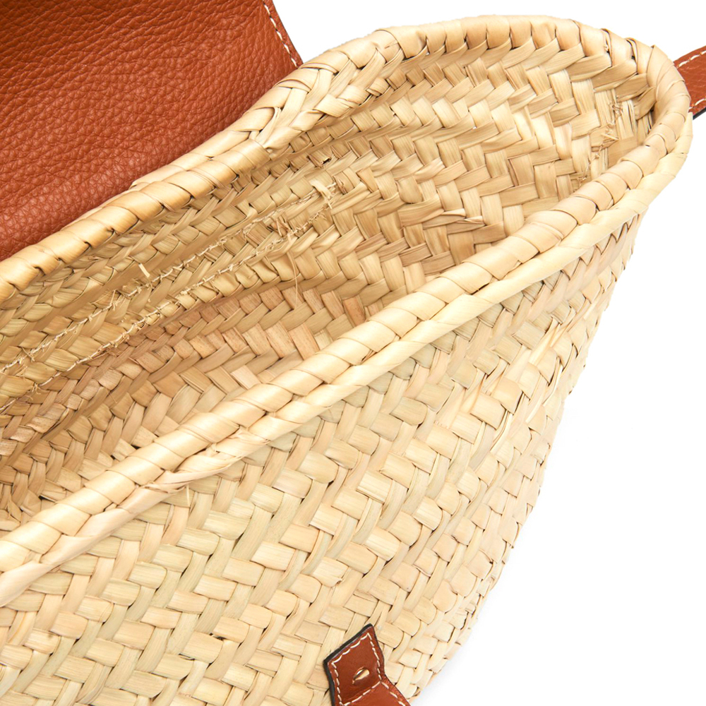 Chloe Small Marcie Basket Bag Tan