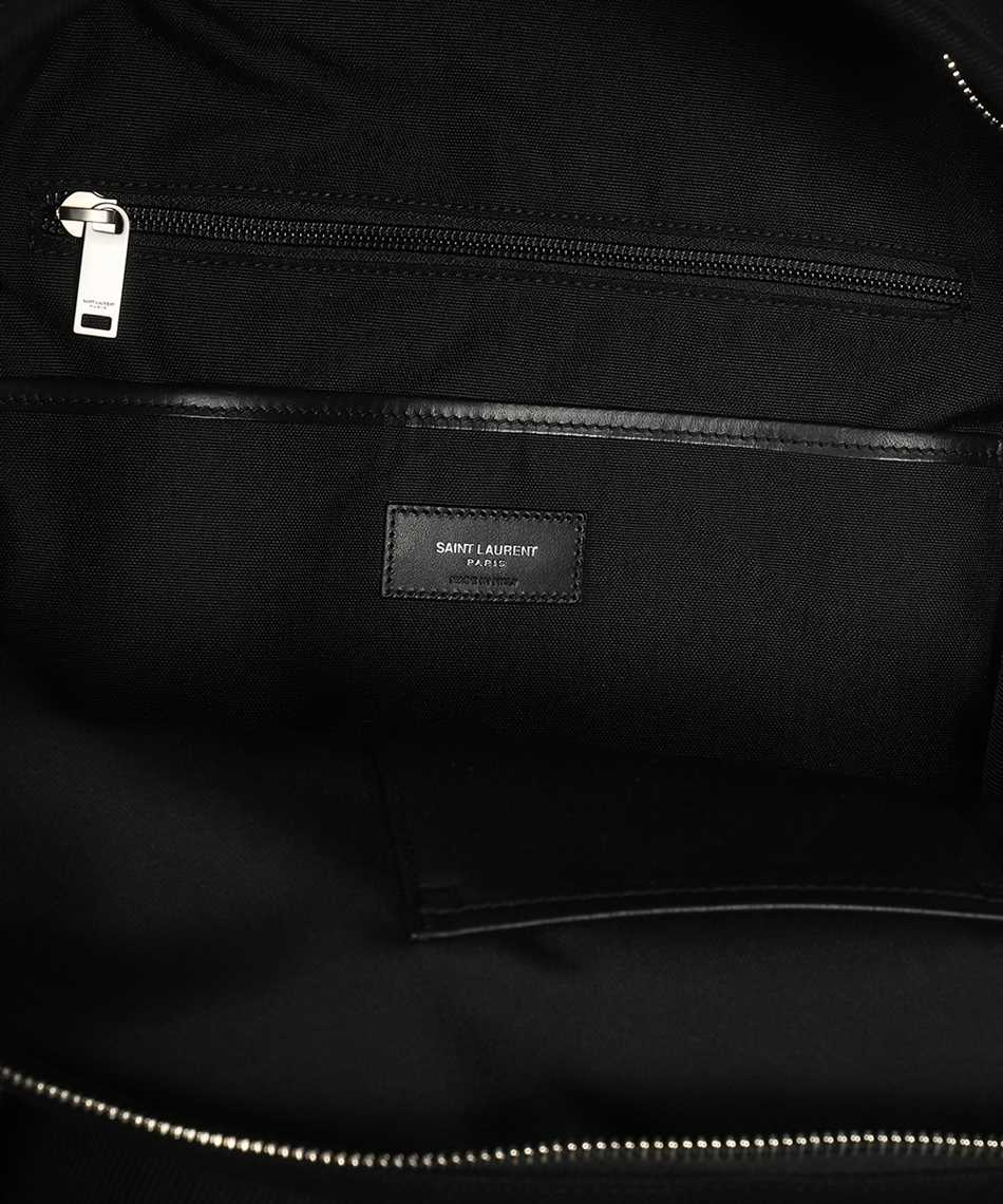 CANVAS EMBROIDERED CITY BLACKPACK