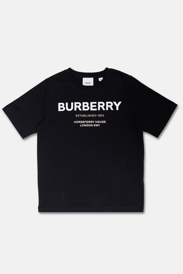 KIDS BLACK ‘CEDAR’ T-SHIRT