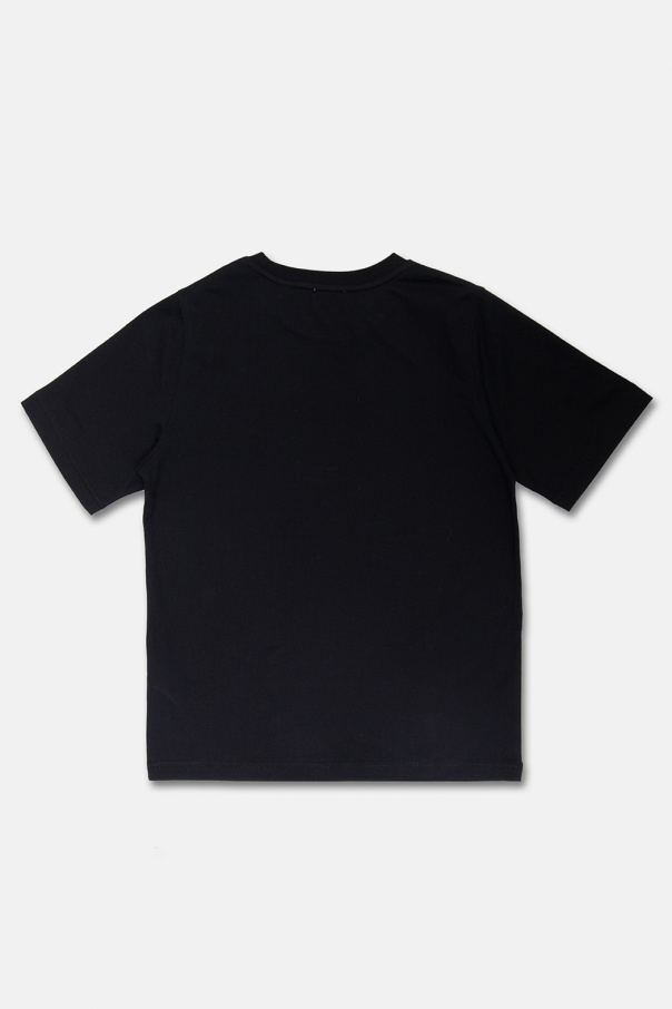 KIDS BLACK ‘CEDAR’ T-SHIRT