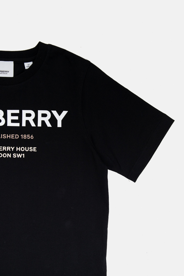 KIDS BLACK ‘CEDAR’ T-SHIRT