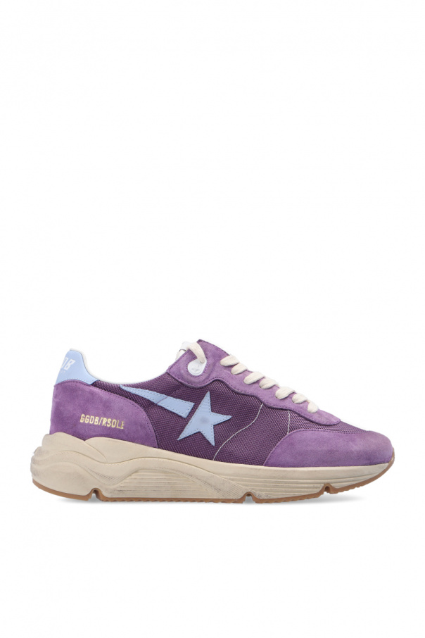 GOLDEN GOOSE PURPLE ‘RUNNING’ SNEAKERS
