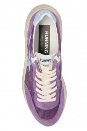 GOLDEN GOOSE PURPLE ‘RUNNING’ SNEAKERS
