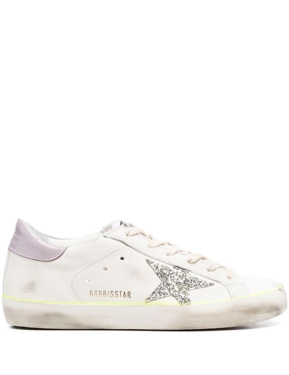 Superstar distressed-effect sneakers